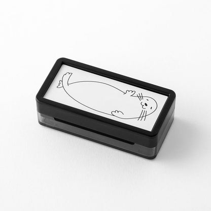 DESIGNPHIL 35506006 Midori Stamp Half Seal Stamp