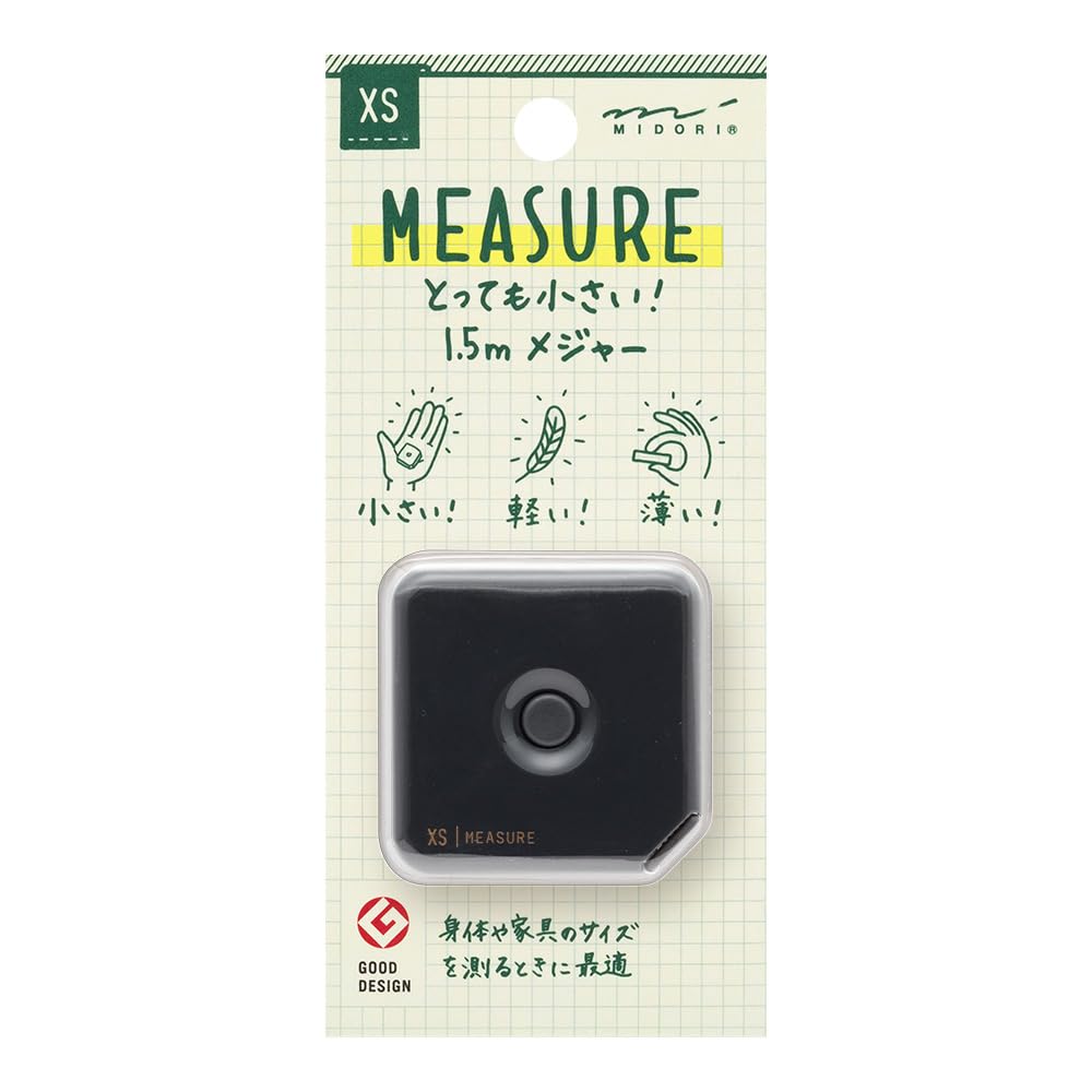Midori 35531006 Measure XS 4.9 ft (1.5 m