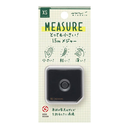 Midori 35531006 Measure XS 4.9 ft (1.5 m
