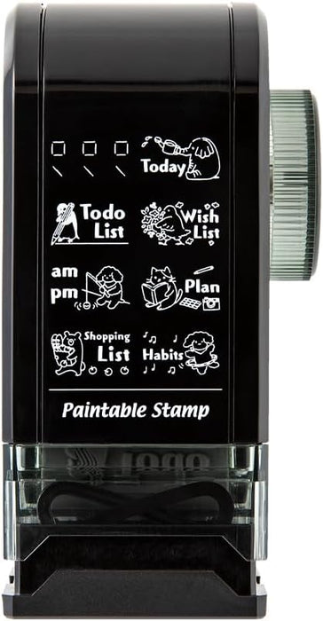 Midori Stamp Rotating Stamp Dial Wrist Pattern 35579006