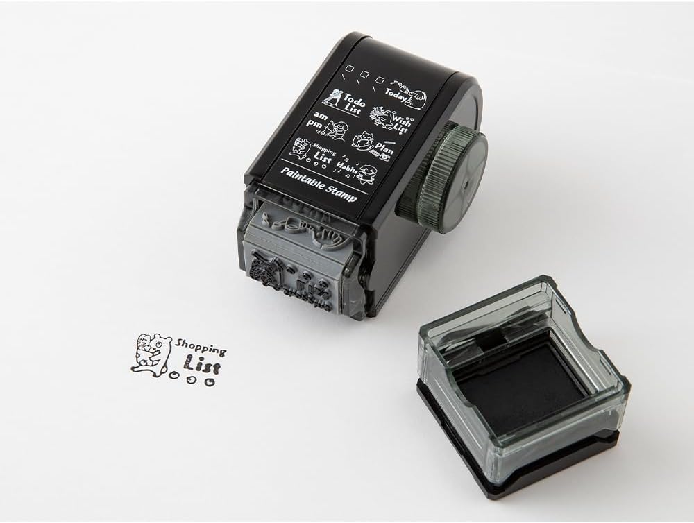 Midori Stamp Rotating Stamp Dial Wrist Pattern 35579006