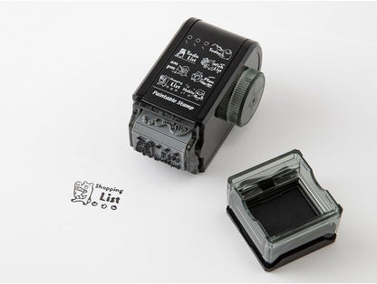 Midori Stamp Rotating Stamp Dial Wrist Pattern 35579006