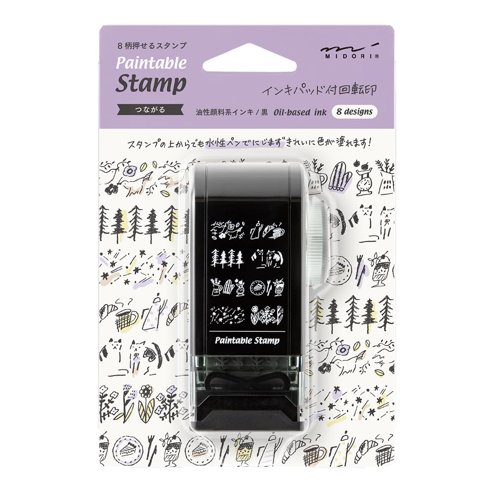 Midori 35581006 Rotating Stamp Dial Connecting Pattern