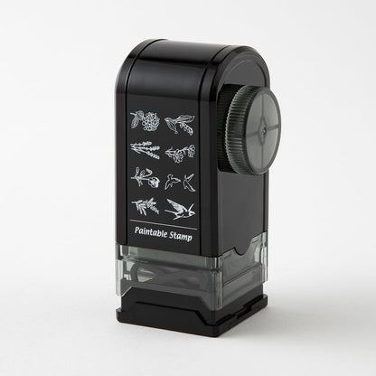 Midori 35582006 Rotating Stamp Dial Flower and Tri Pattern