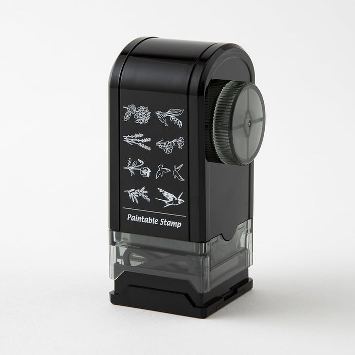 Midori 35582006 Rotating Stamp Dial Flower and Tri Pattern