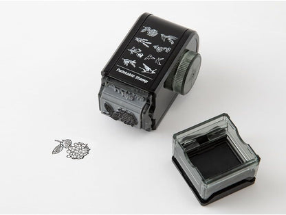 Midori 35582006 Rotating Stamp Dial Flower and Tri Pattern