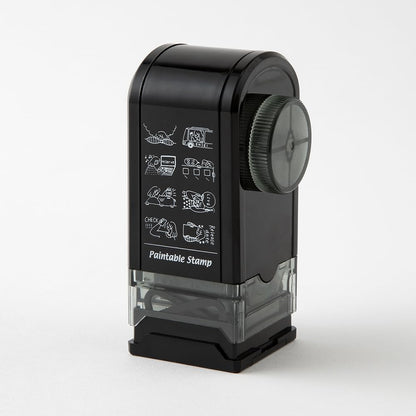 Midori 35584006 Rotating Stamp Dial Push Pattern