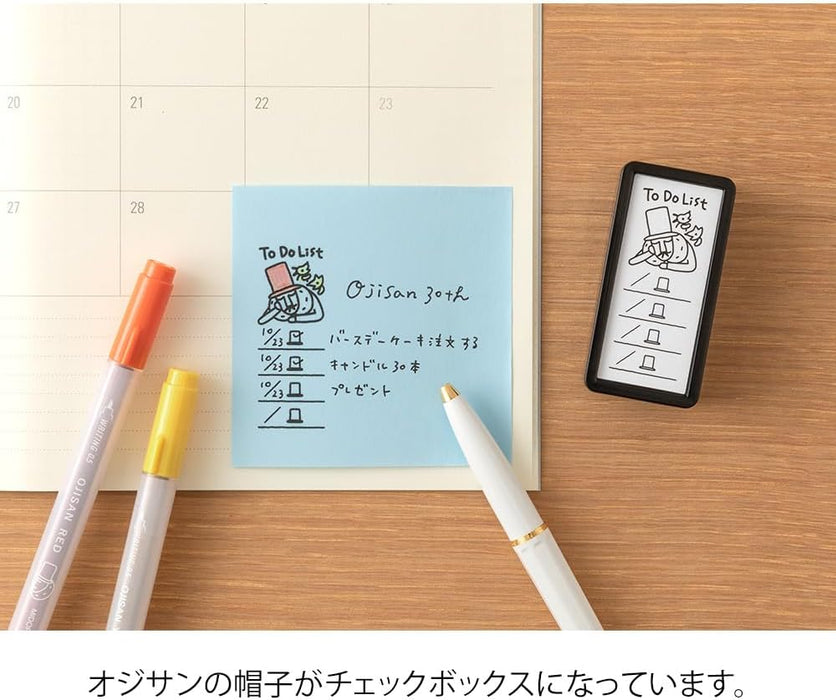 Midori Stamp, Penetrating Stamp, Half Do List, Ojisan, 30th Anniversary 35595006