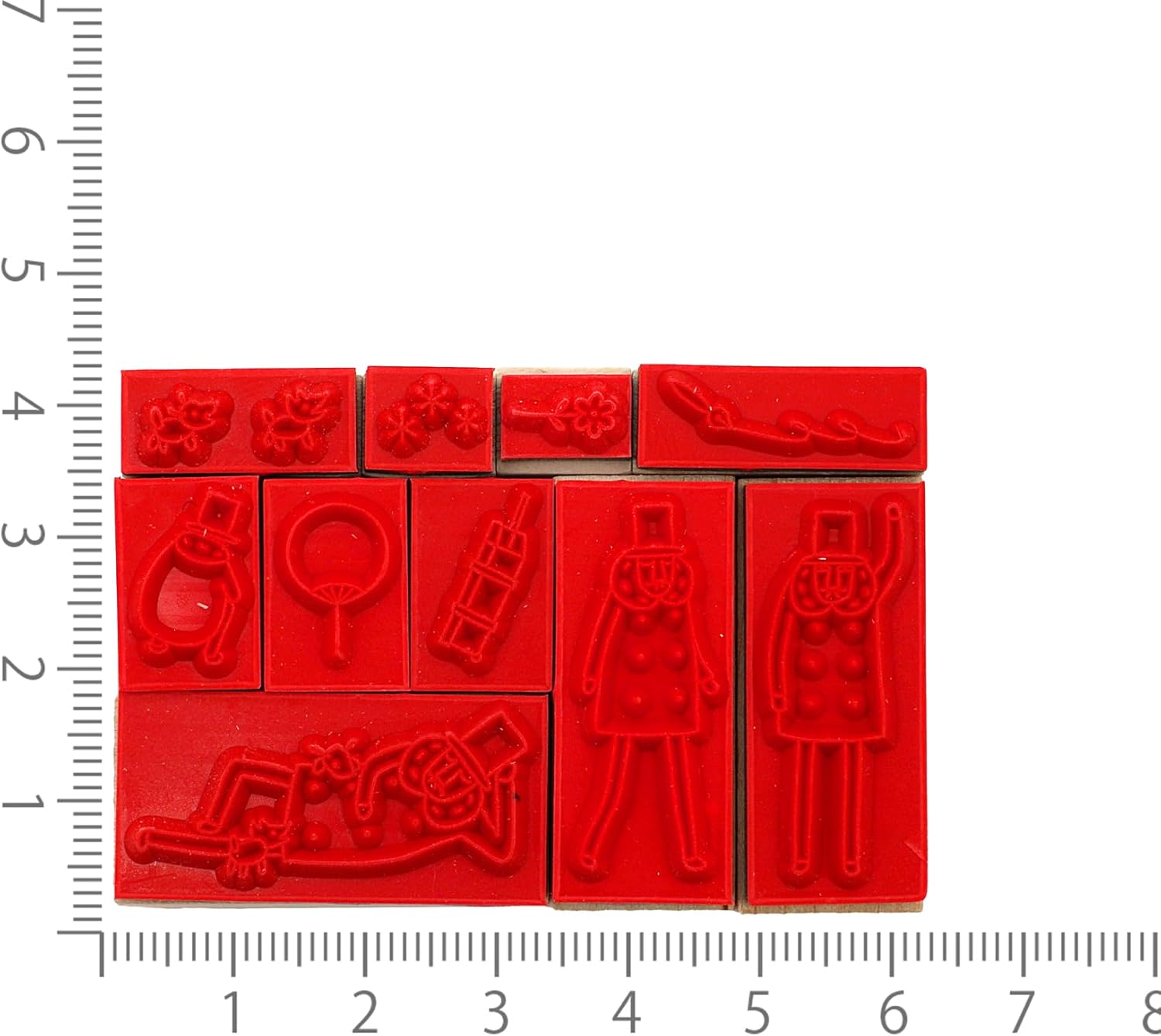 Midori 35597006 Ojisan 30th Birthday Wooden Stamp