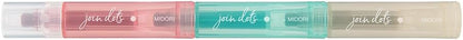 Midori 38137006 Joint Dots 3-Color Link, Milky Rollerball Pen