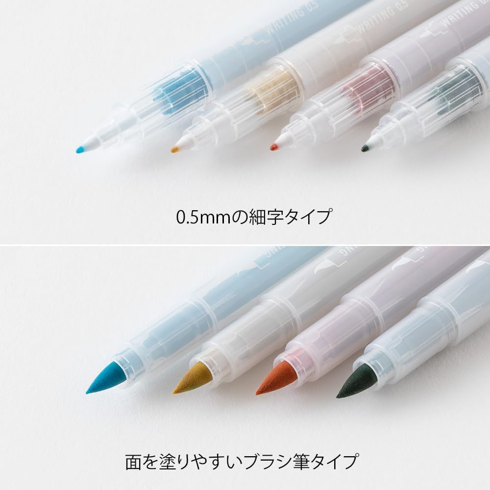 Midori 38143006 Water-Based Marker, Color Pen Stamp, Ojisan, 30th Anniversary