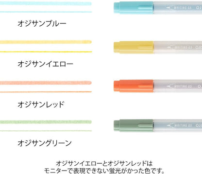 Midori 38143006 Water-Based Marker, Color Pen Stamp, Ojisan, 30th Anniversary