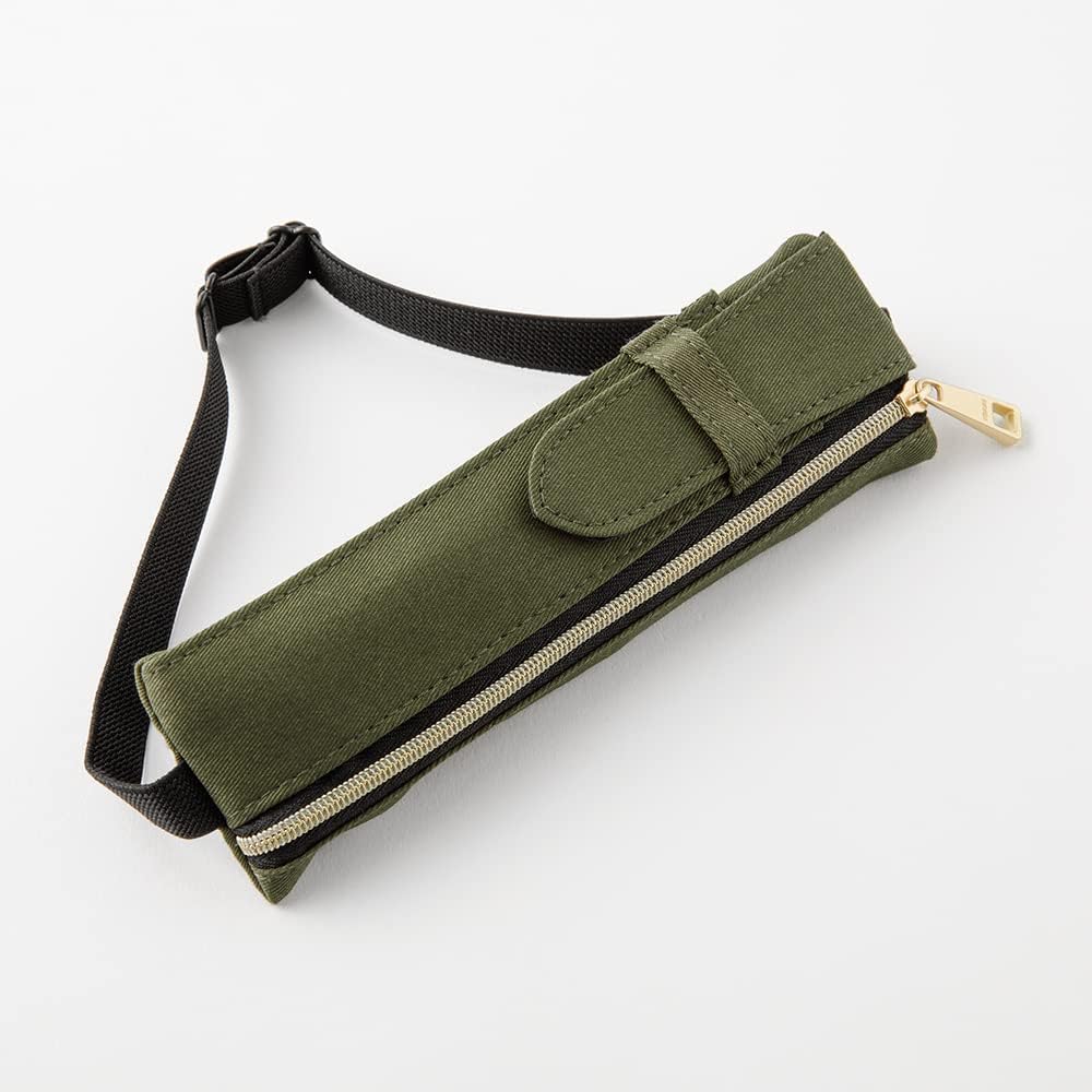 DESIGNPHIL 41822006 Pen Case, Book Band Pen Case, For Khaki B6-A5, khak, Modern