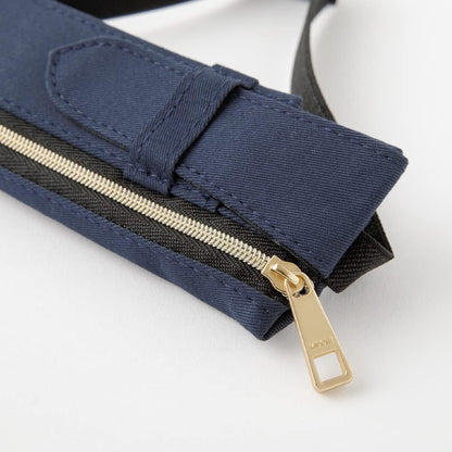 Midori 41823006 Pencil Case Book Band Pen Case Navy Blue A for B6 - A5