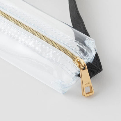 ミドリ(MIDORI） Midori 41825006 Pen Case, Book Band Pen Case, Transparent A, For B6 - A5, transparent, Simple