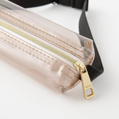 DESIGNPHIL Midori 41827006 Pen Case, Book Band Pen Case, Transparent Sepia for B6-A5, Transparent Sepia, Modern