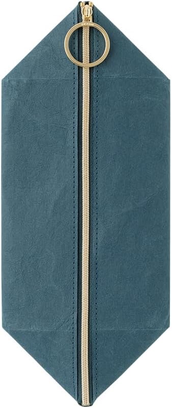 Midori 41841006 Pen Case Pen Tray Pouch, Navy Blue