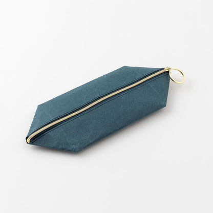 Midori 41841006 Pen Case Pen Tray Pouch, Navy Blue