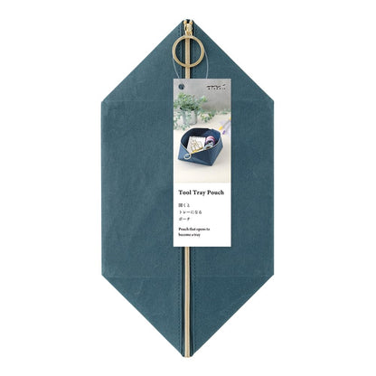 Midori Tool Tray Pouch  Navy Blue