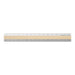 Midori Aluminum Wooden Ruler <15Cm> Light Brown