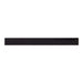 Midori 42279006 Aluminum Ruler, 11.8 inches (30 cm), Non-Slip, Black (black