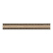 Midori 42280006 Ruler, Aluminum, Wood, 5.9 inches (15 cm), Brown x Brown