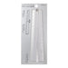 Midori - Regla múltiple de aluminio, 30 cm, color plateado A, plegable, 30 cm