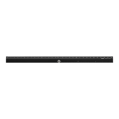 ミドリ(MIDORI） Midori 42286006 Ruler, Aluminum, Multi Ruler, 11.8 inches (30 cm), Black A