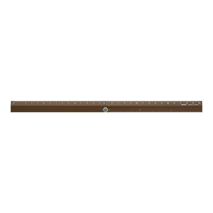 ミドリ(MIDORI） Midori 42287006 Aluminum Multi Ruler, 11.8 inches (30 cm), Brown
