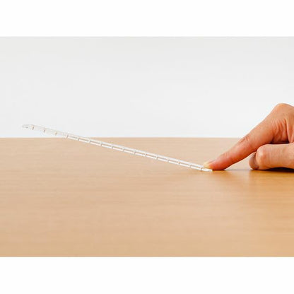 Midori 42293006 Ruler 5.9 inches (15 cm), Transparent A