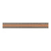 Midori Ruler 42304006, aluminium and wood, 15 cm, grey