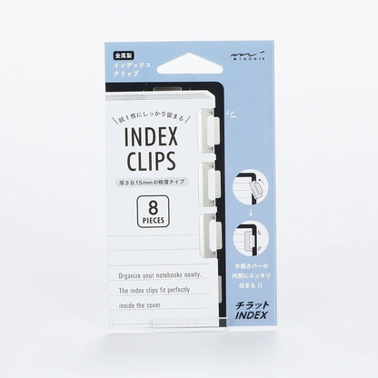 Midori Clip Index Clip Chilat Silver 43229006