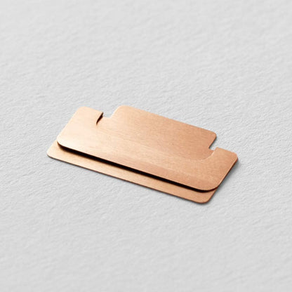 Metal Index Clips Bronze