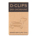 Midori Paper Clip, D-Clips Mini Box, Dachshund, 12 Pieces (43345006