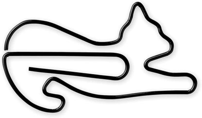 Midori Paper Clip, D-Clips Mini Box, Stretching Cat, 12 Pieces (43350006
