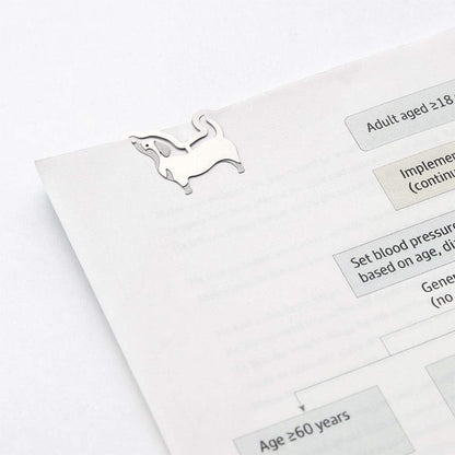 Midori 43356006 Etching Clips, Dogs Pattern