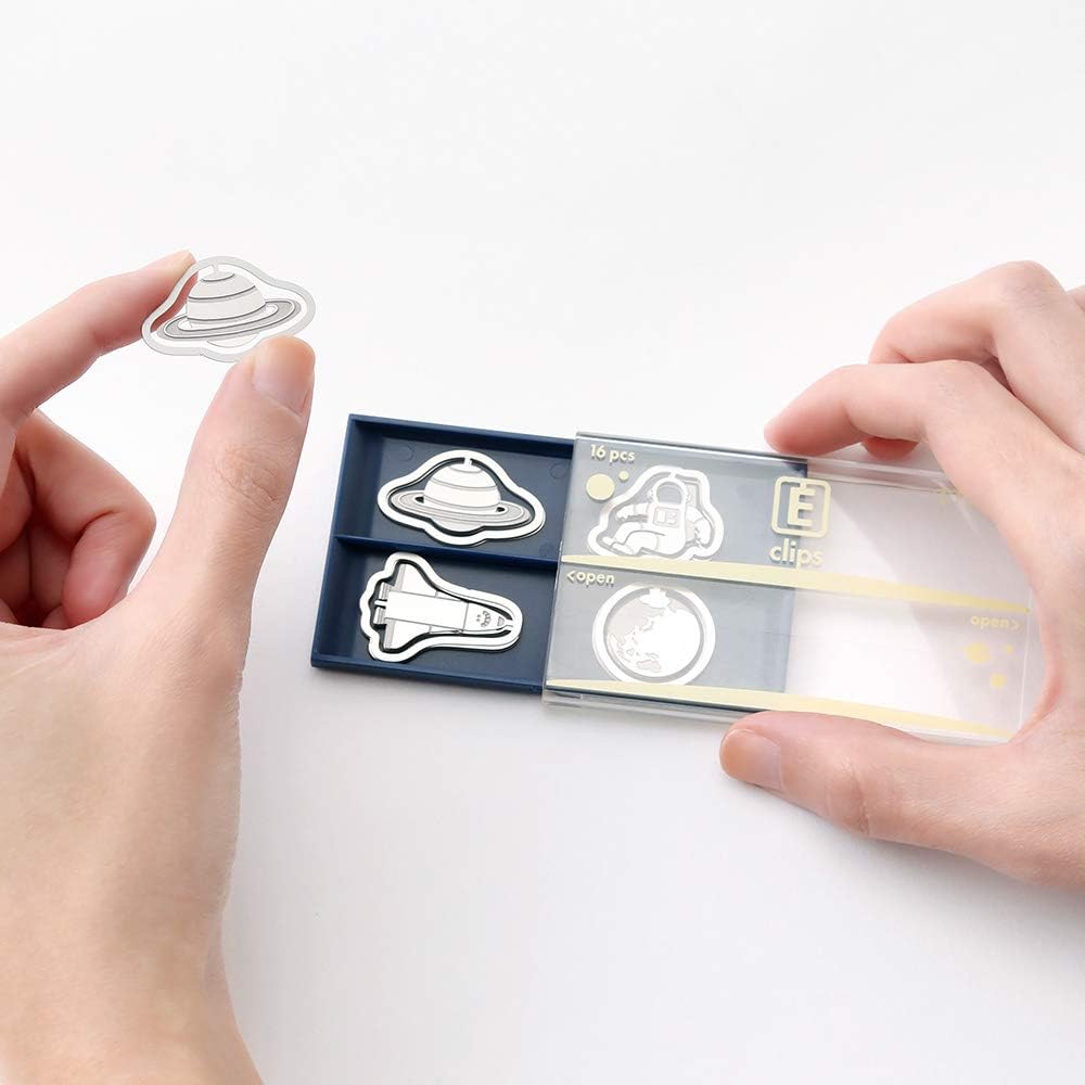 Midori Clips Etched Clips (Space