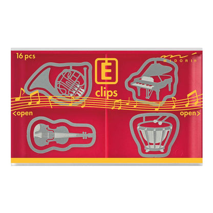 Midori Clips Etched Clips (Music Instruments