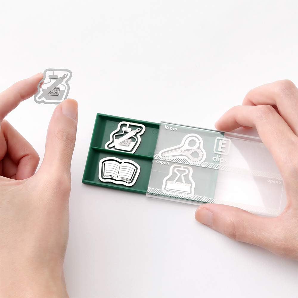 Midori Clips Etched Clips (Stationery
