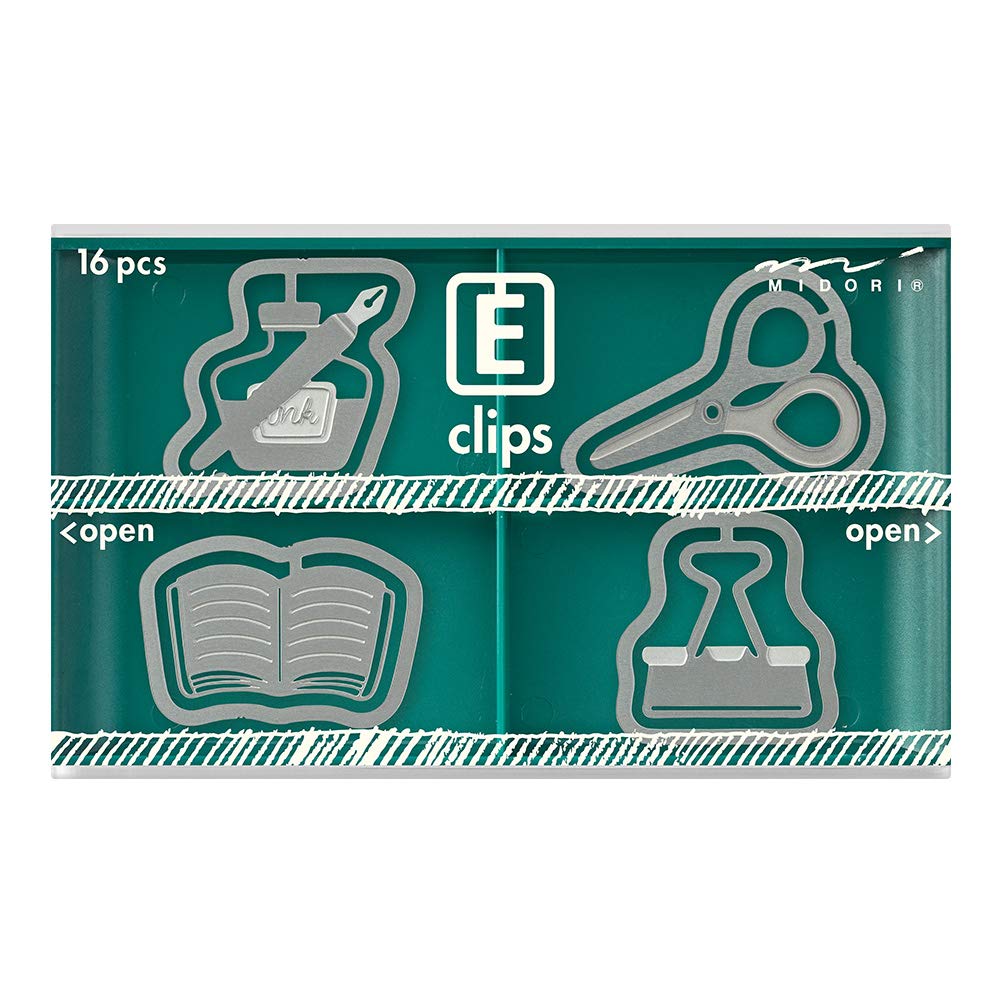 Midori Clips Etched Clips (Stationery
