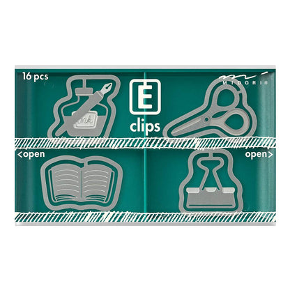 Midori Clips Etched Clips (Stationery