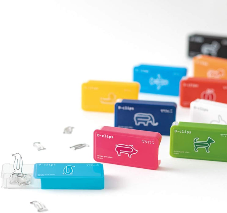 Midori D-clips 43386-006 Dog Paper Clips (Pack of 20