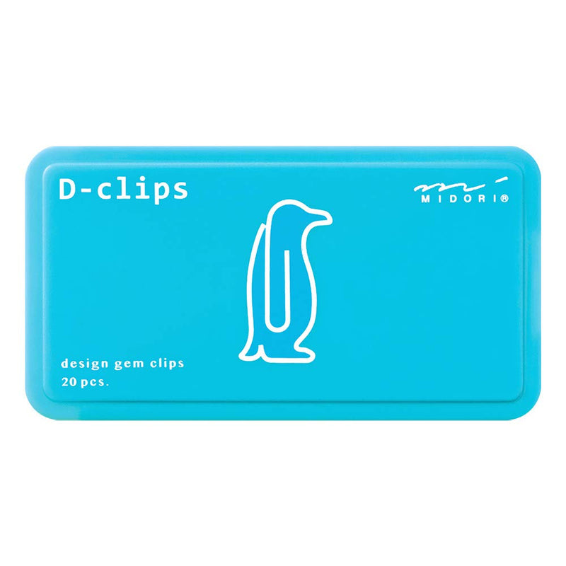 Midori 43392-006 Paperclip Penguin 20 Paper Clips
