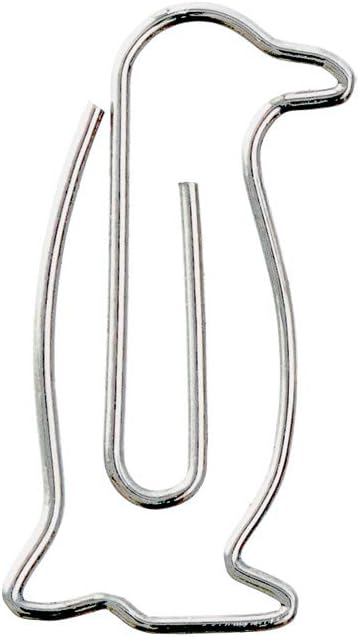 Midori 43392-006 Paperclip Penguin 20 Paper Clips