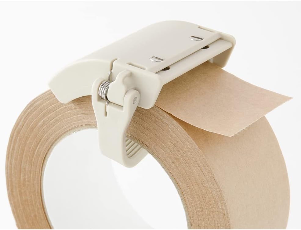 MIDORI Craft Tape Cutter, Beige (49095006), Manual, ABS + Fiberglass + POM + Stainless Steel, Tape Label Dispenser