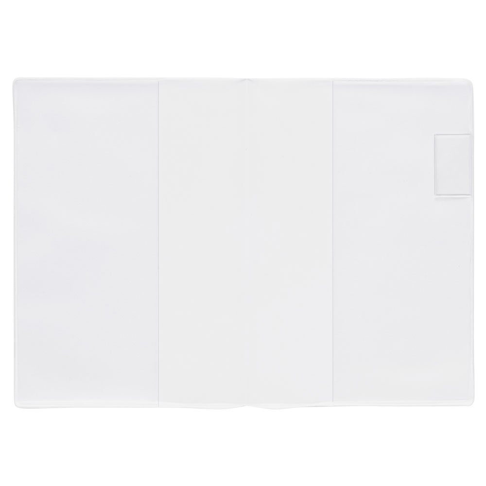 Midori 49358006 – Crystal Clear Plastic Case for Notebook, Size S