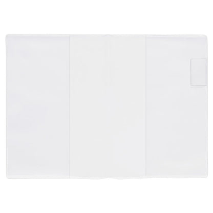 Midori 49358006 – Crystal Clear Plastic Case for Notebook, Size S