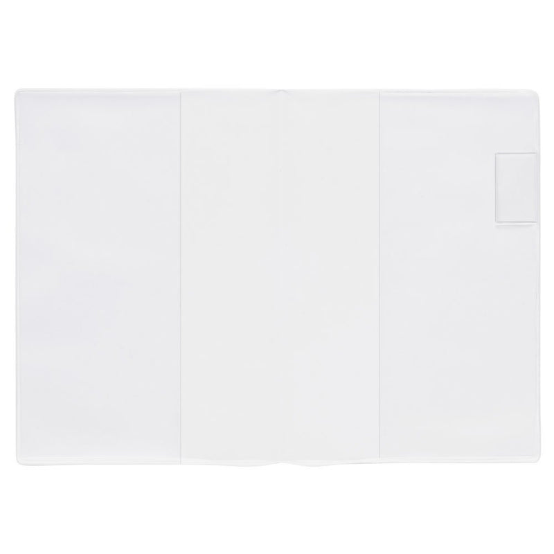 Midori 49358006 – Crystal Clear Plastic Case for Notebook, Size S