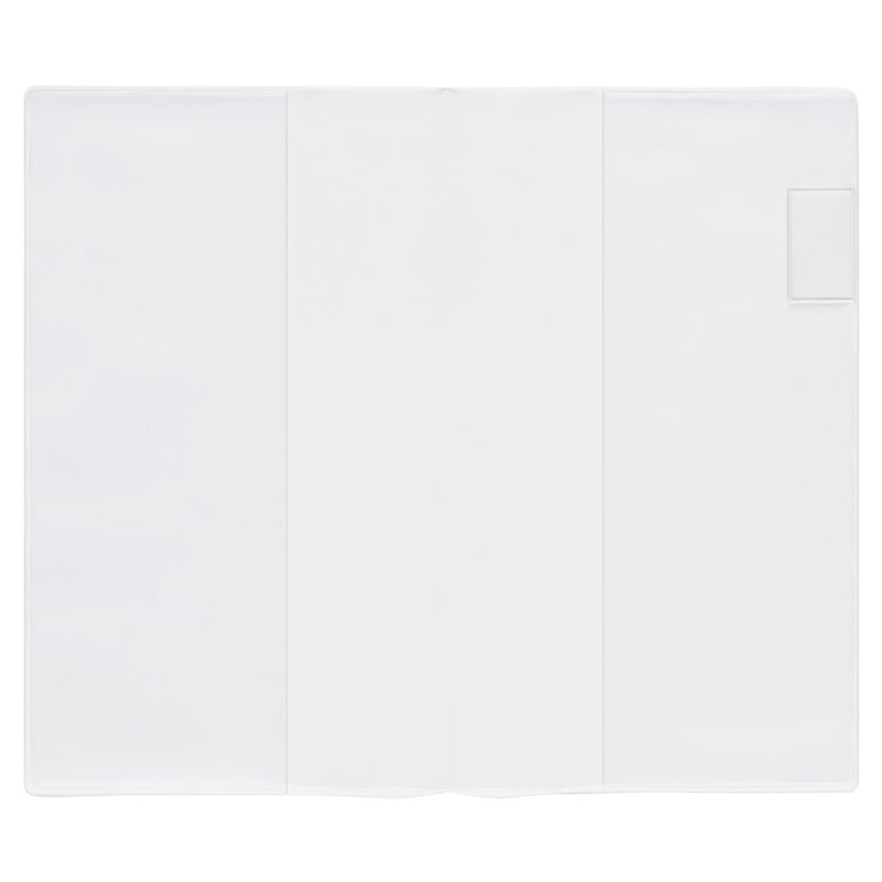 Midori 49359006 – Crystal Clear Plastic Case for Notebook, Size M