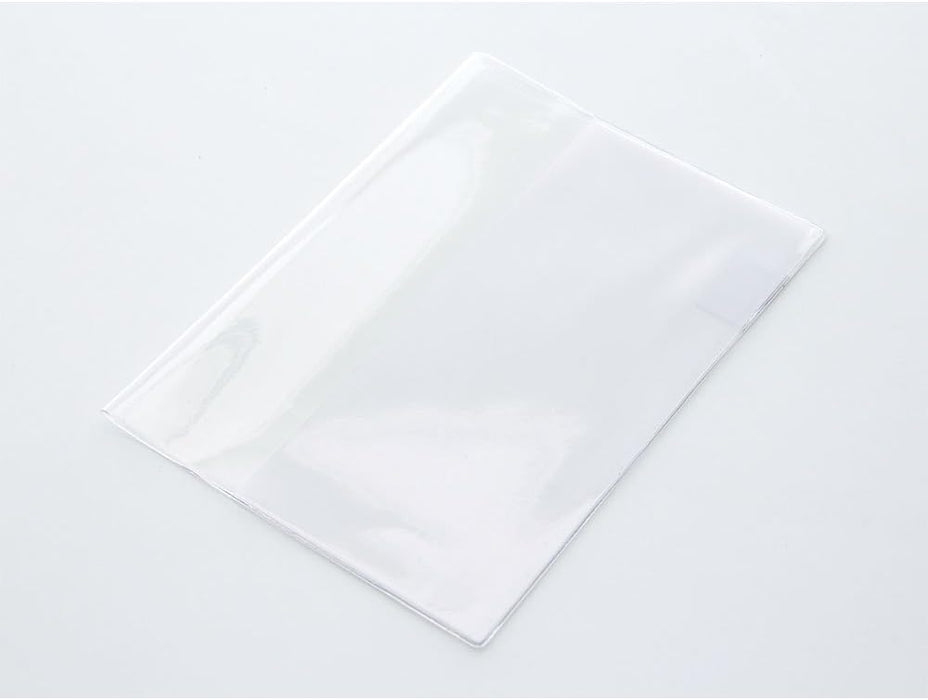 Midori 49360006 – Clear Plastic Case for Notebook, A5